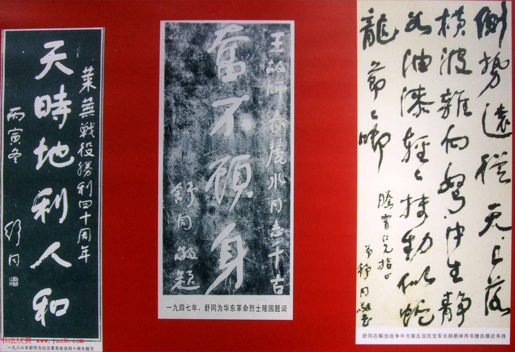 纪念舒同诞辰110周年--舒同舒安书画展