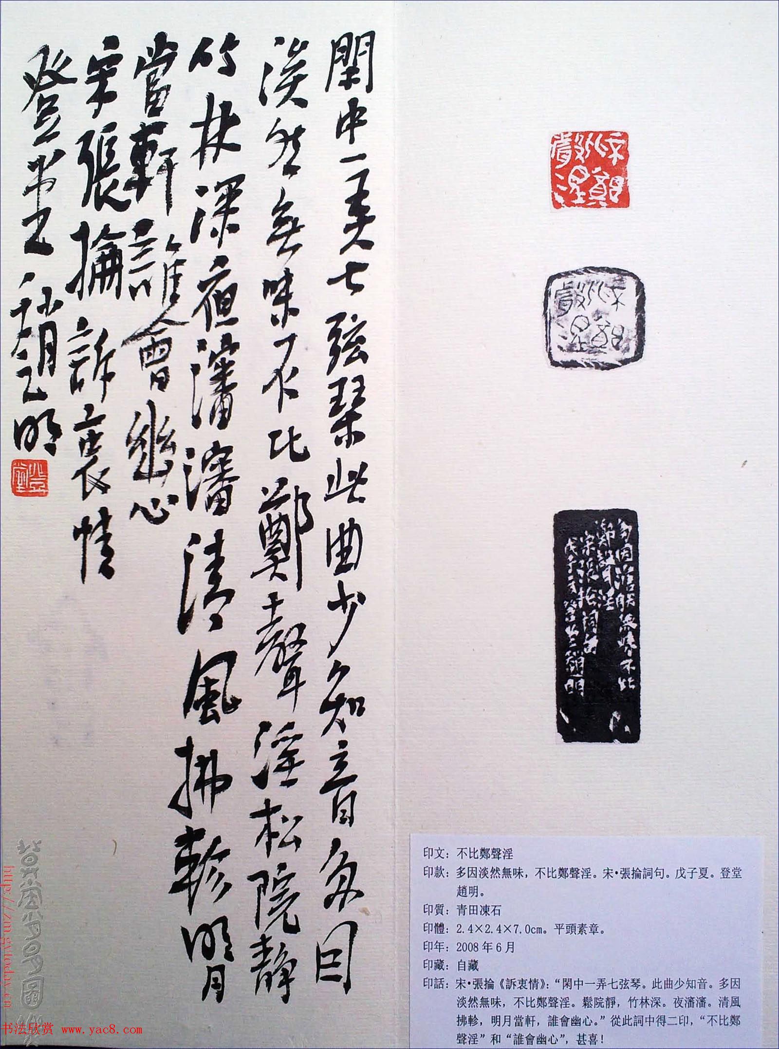 赵明书法篆刻欣赏白文古玺精选寅集