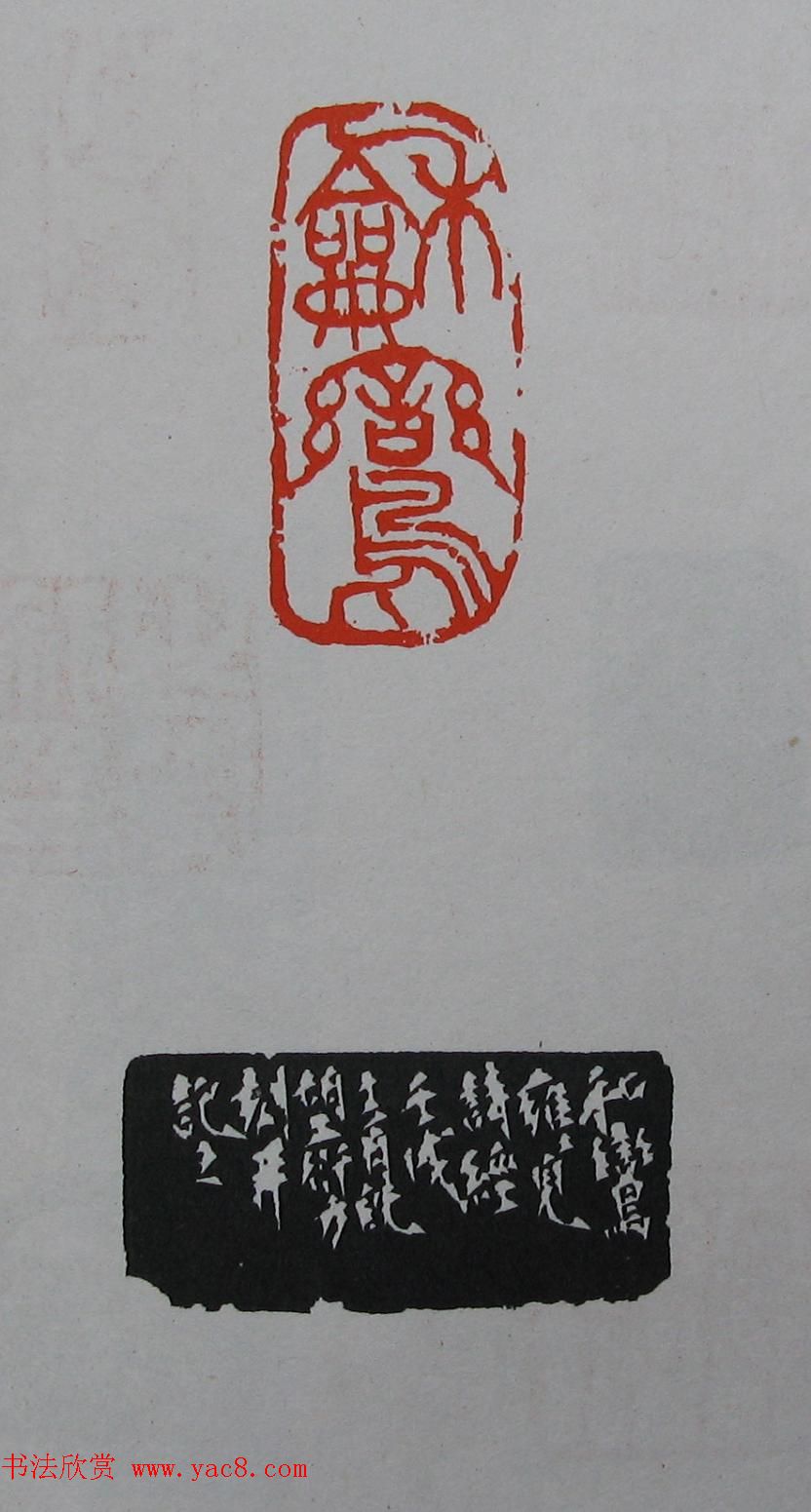 童衍方篆刻作品集欣赏《童衍方印存》