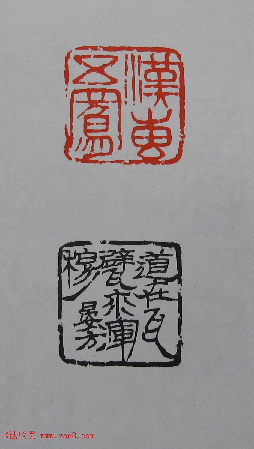 童衍方篆刻作品集欣赏《童衍方印存》