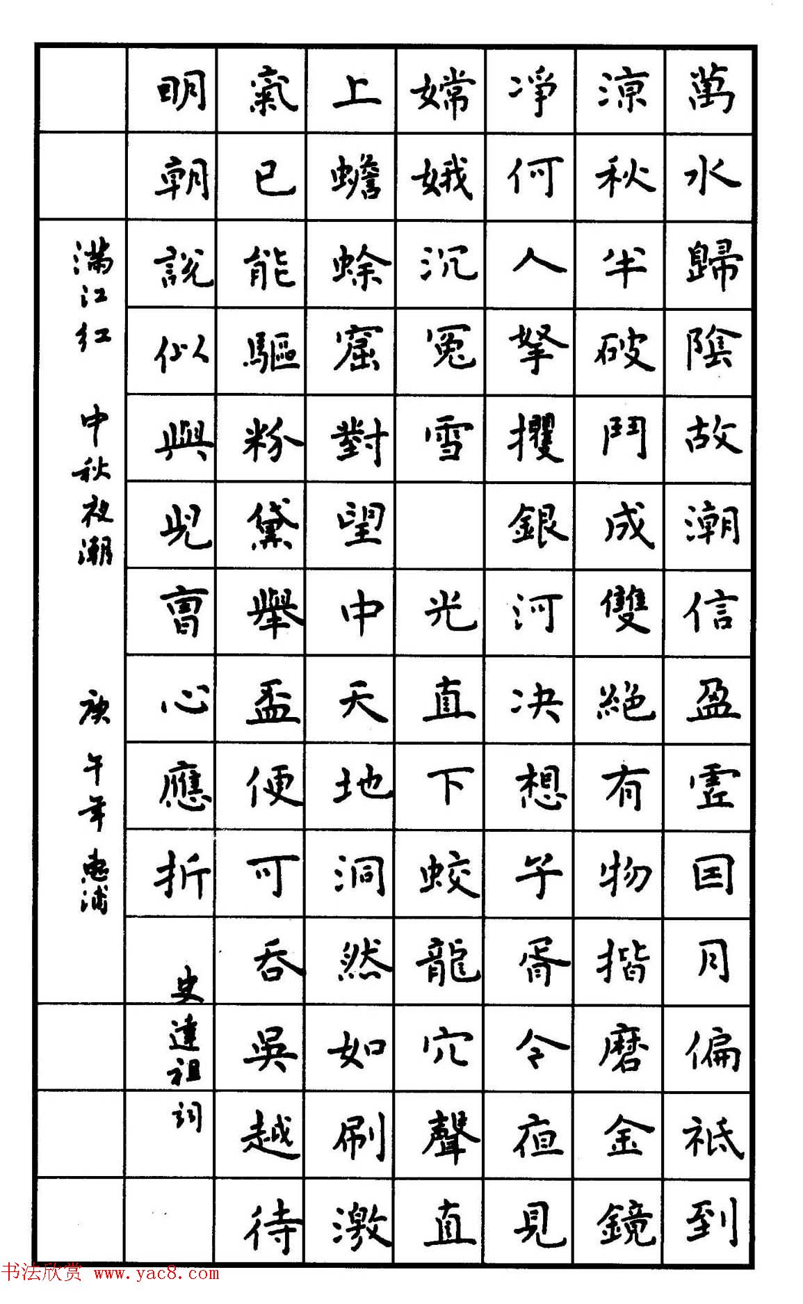 钢笔书法作品集《楷书名家精品欣赏》