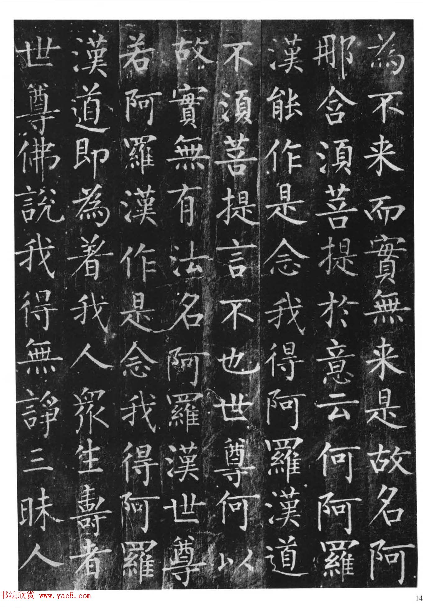 柳体楷书字帖《柳公权金刚经》