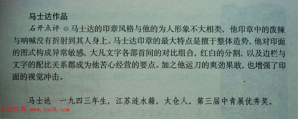 当代篆刻获奖者作品欣赏附名家点评