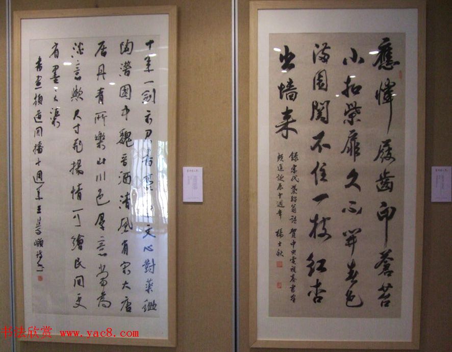 中央数字电视书画频道十周年书法名家精品特邀展