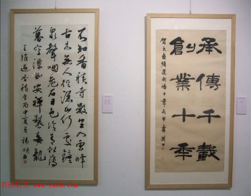 中央数字电视书画频道十周年书法名家精品特邀展