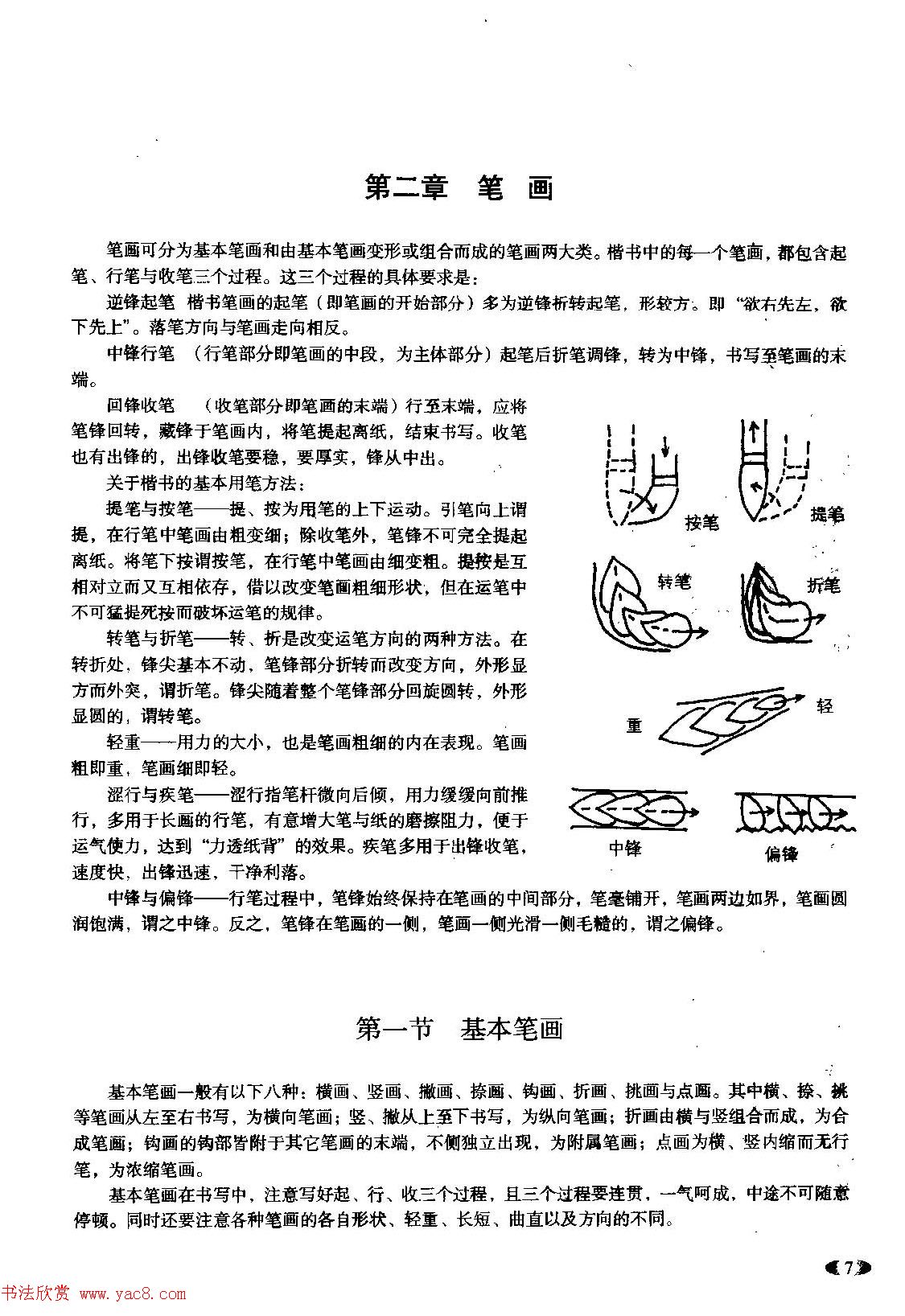 欧体书法教程《欧阳询楷书入门大字帖》