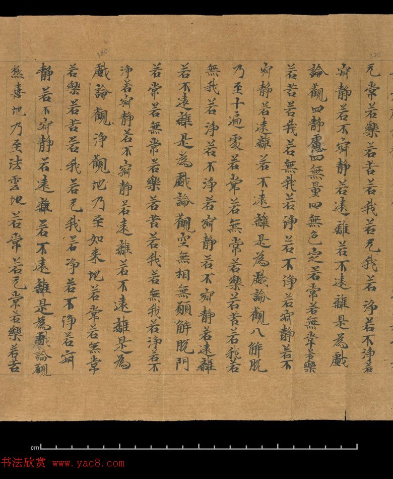 大般若波罗蜜多经卷第四百六十四_俄罗斯藏本