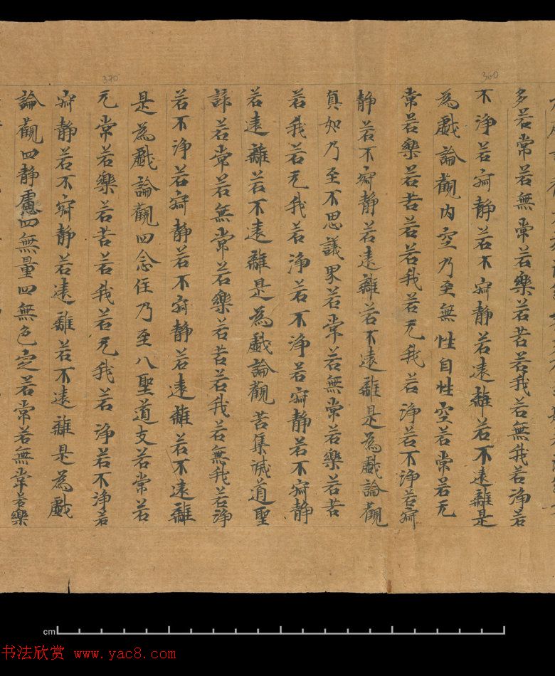 大般若波罗蜜多经卷第四百六十四_俄罗斯藏本