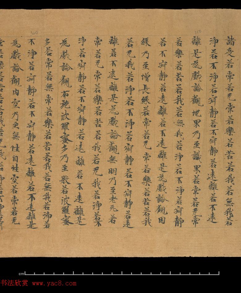 大般若波罗蜜多经卷第四百六十四_俄罗斯藏本