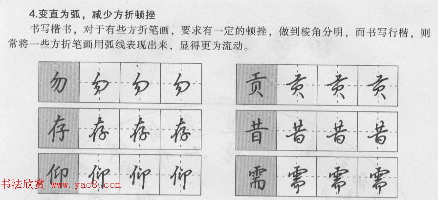 钢笔行书入门教材