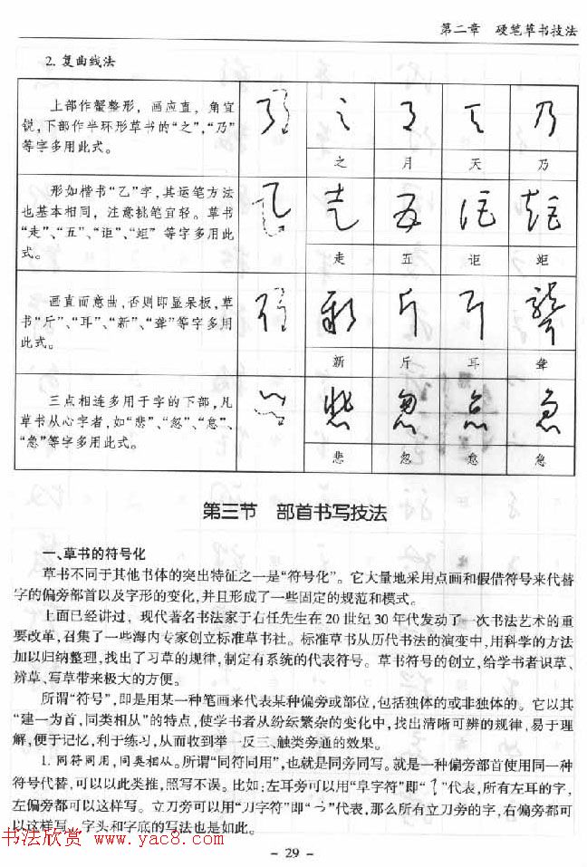 硬笔书法丛书《硬笔草书入门》