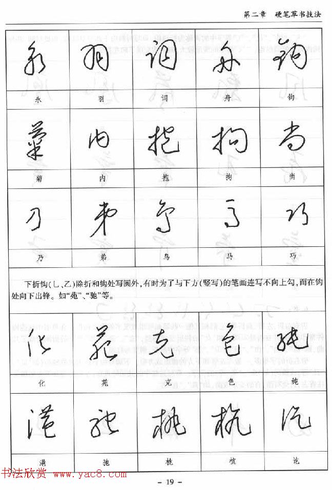 硬笔书法丛书《硬笔草书入门》