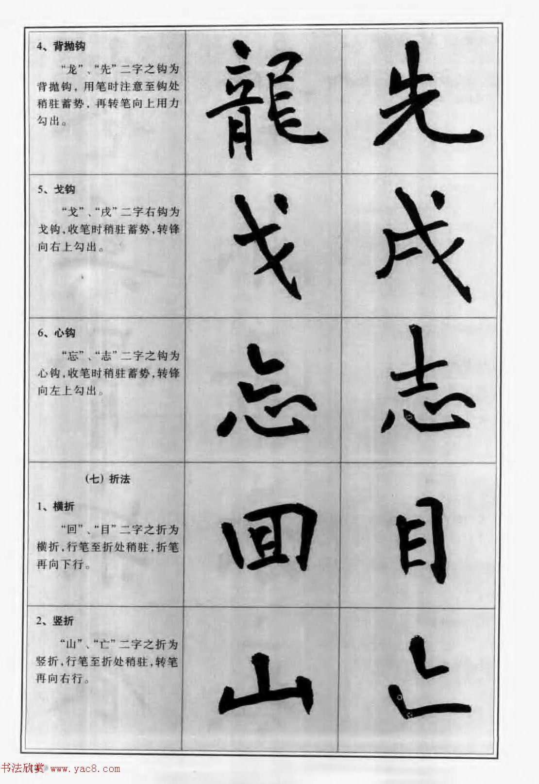 毛笔字帖教程《行书入门大字谱》