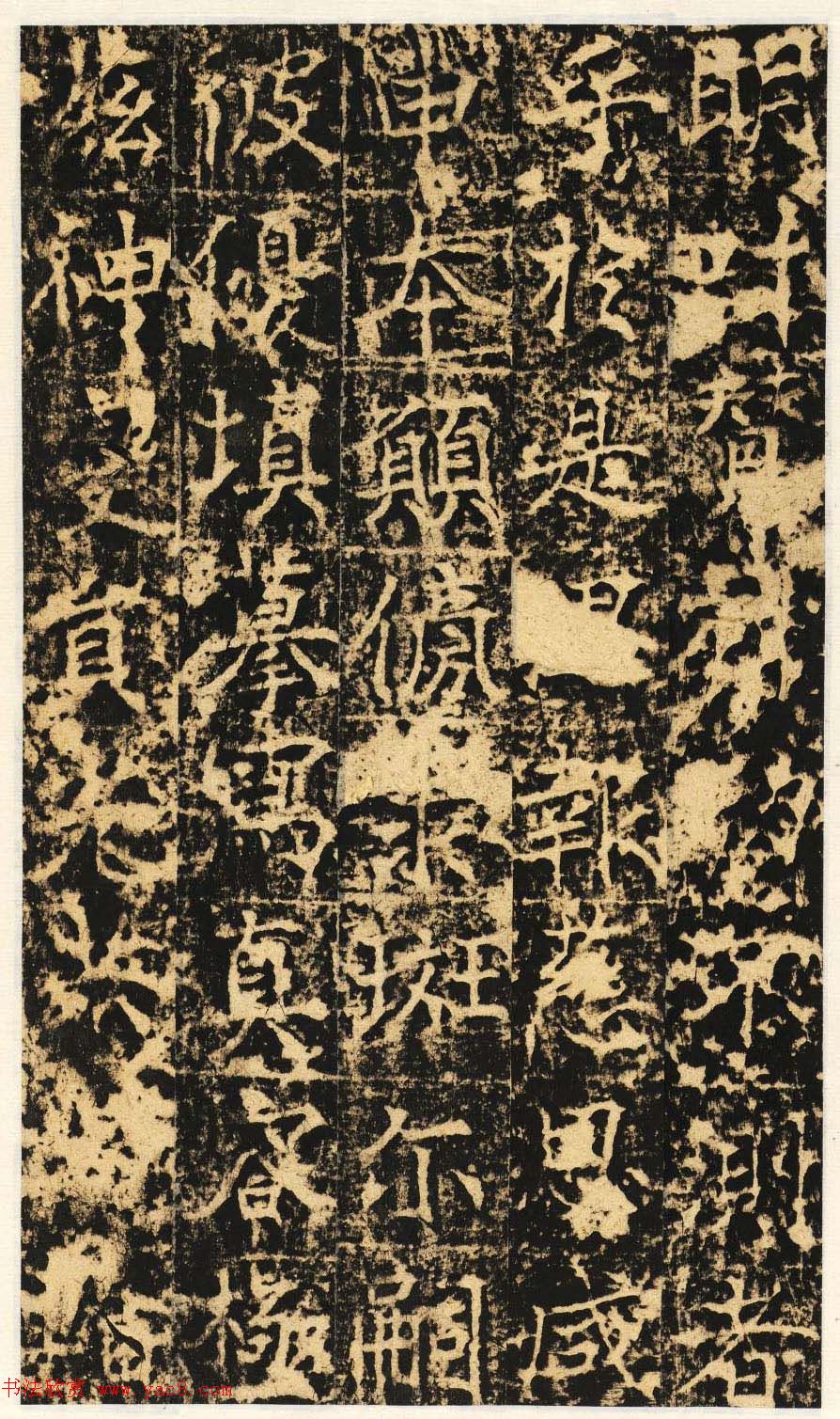 唐代楷书石刻《信法寺弥陀像碑》