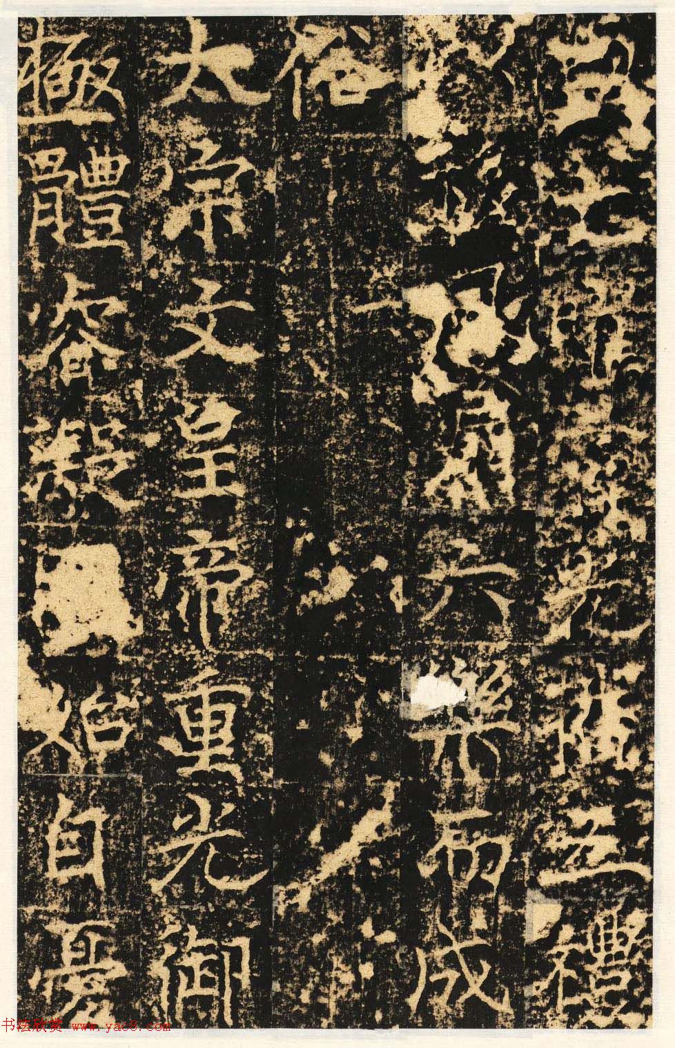 唐代楷书石刻《信法寺弥陀像碑》