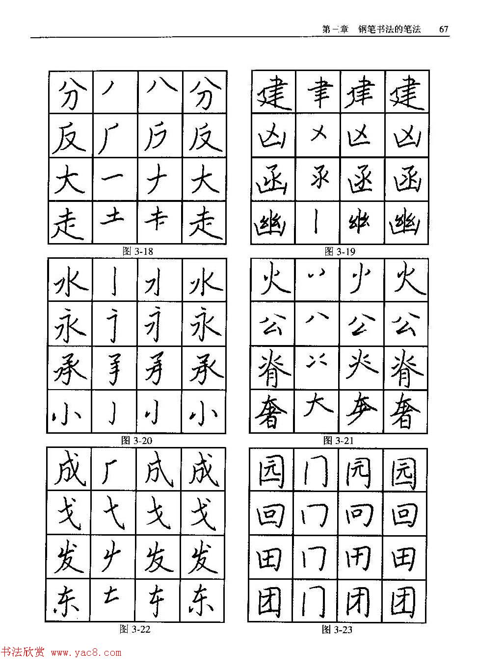 王正良著《中国钢笔书法教程》