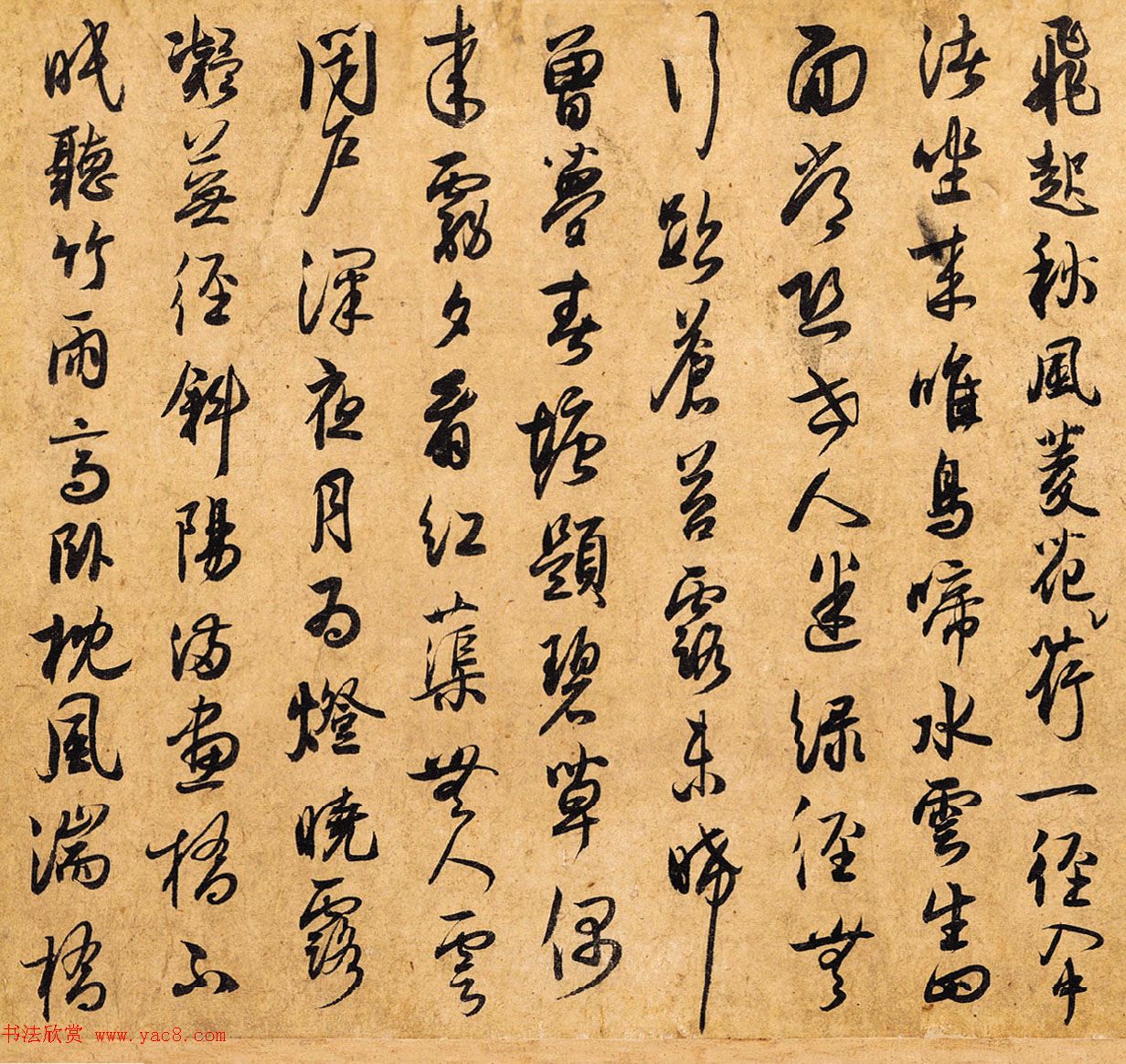 薛绍彭行草书欣赏《杂书卷》