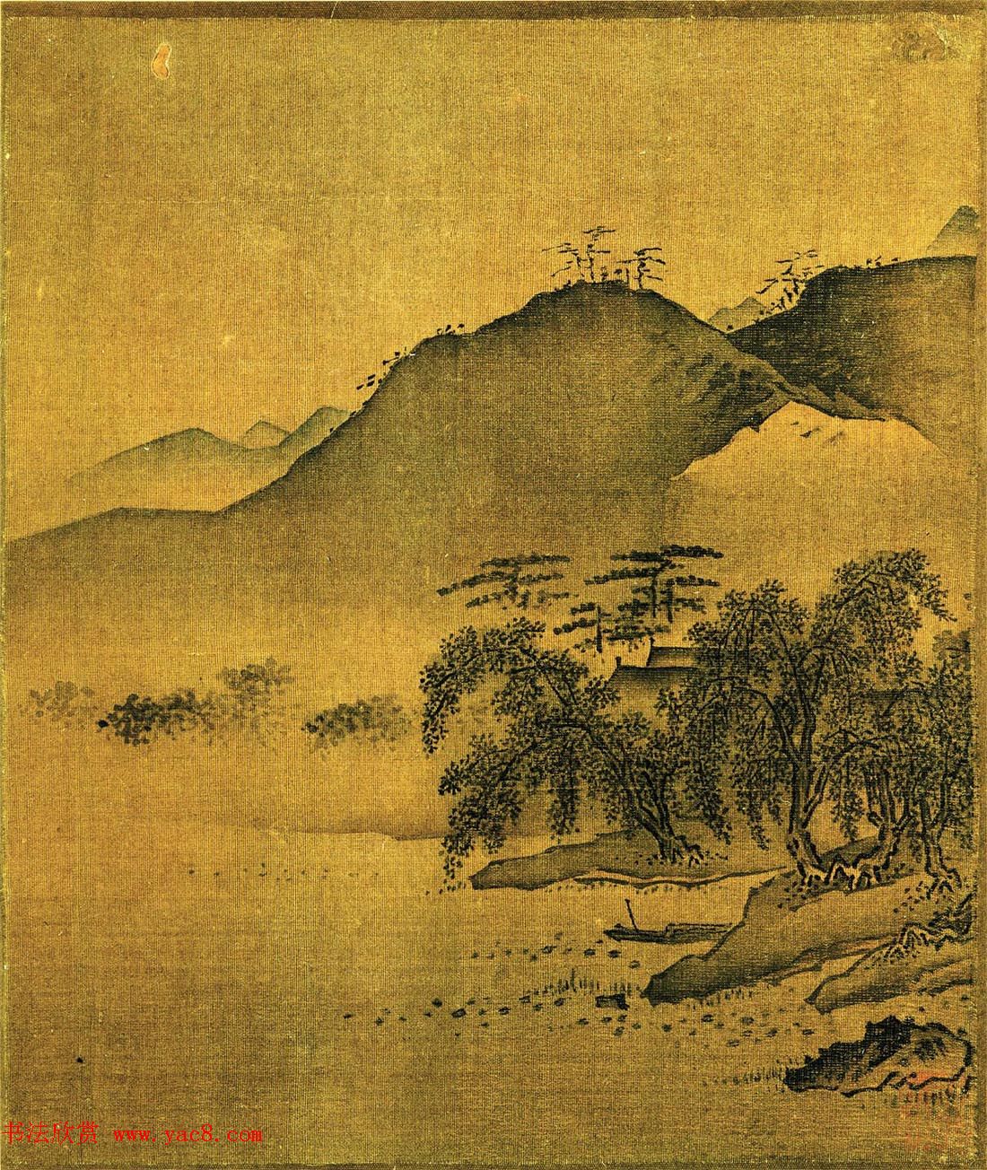 乾隆御笔书法《叶肖严西湖十景》