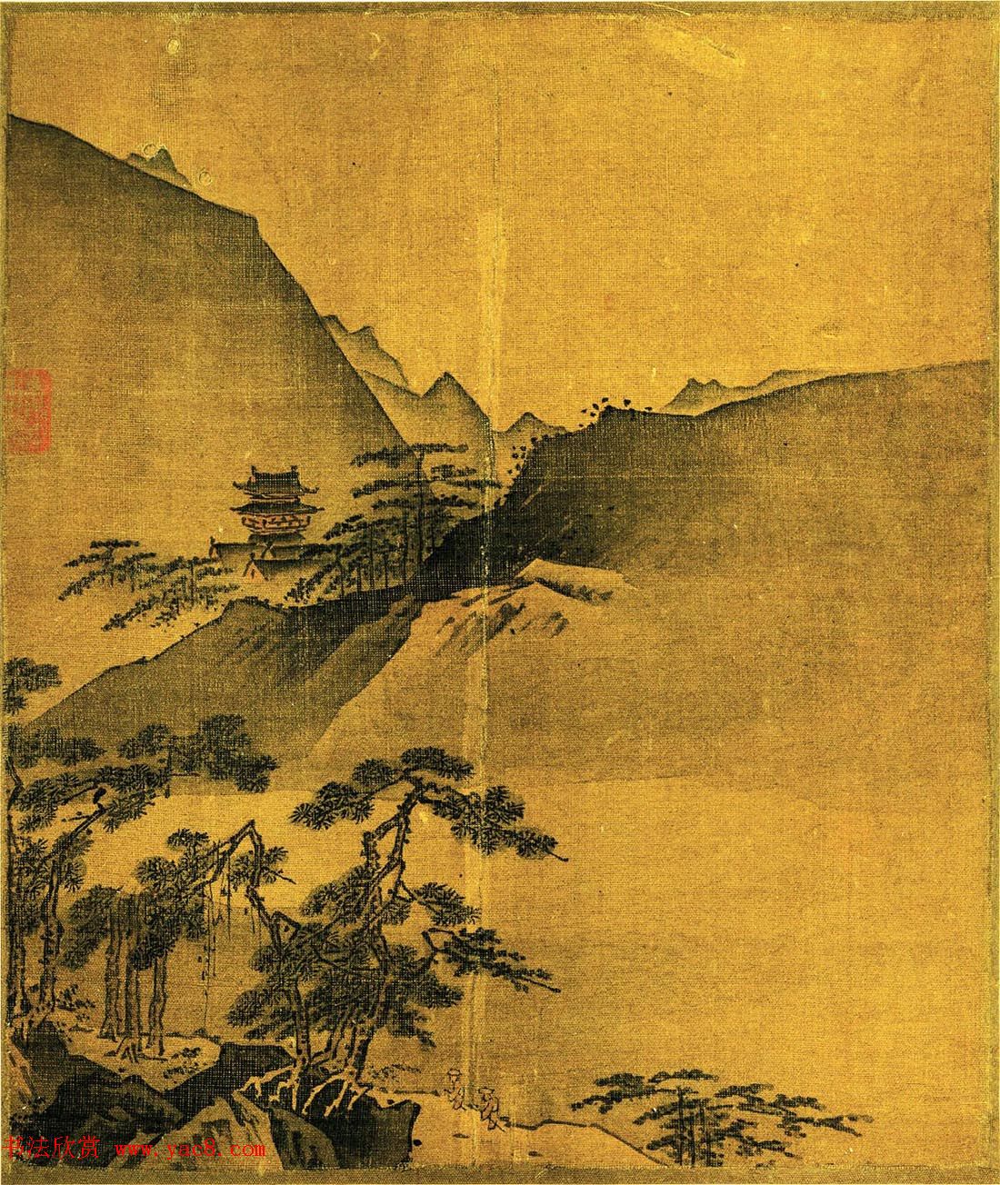 乾隆御笔书法《叶肖严西湖十景》