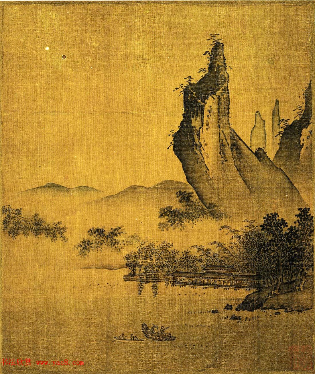 乾隆御笔书法《叶肖严西湖十景》