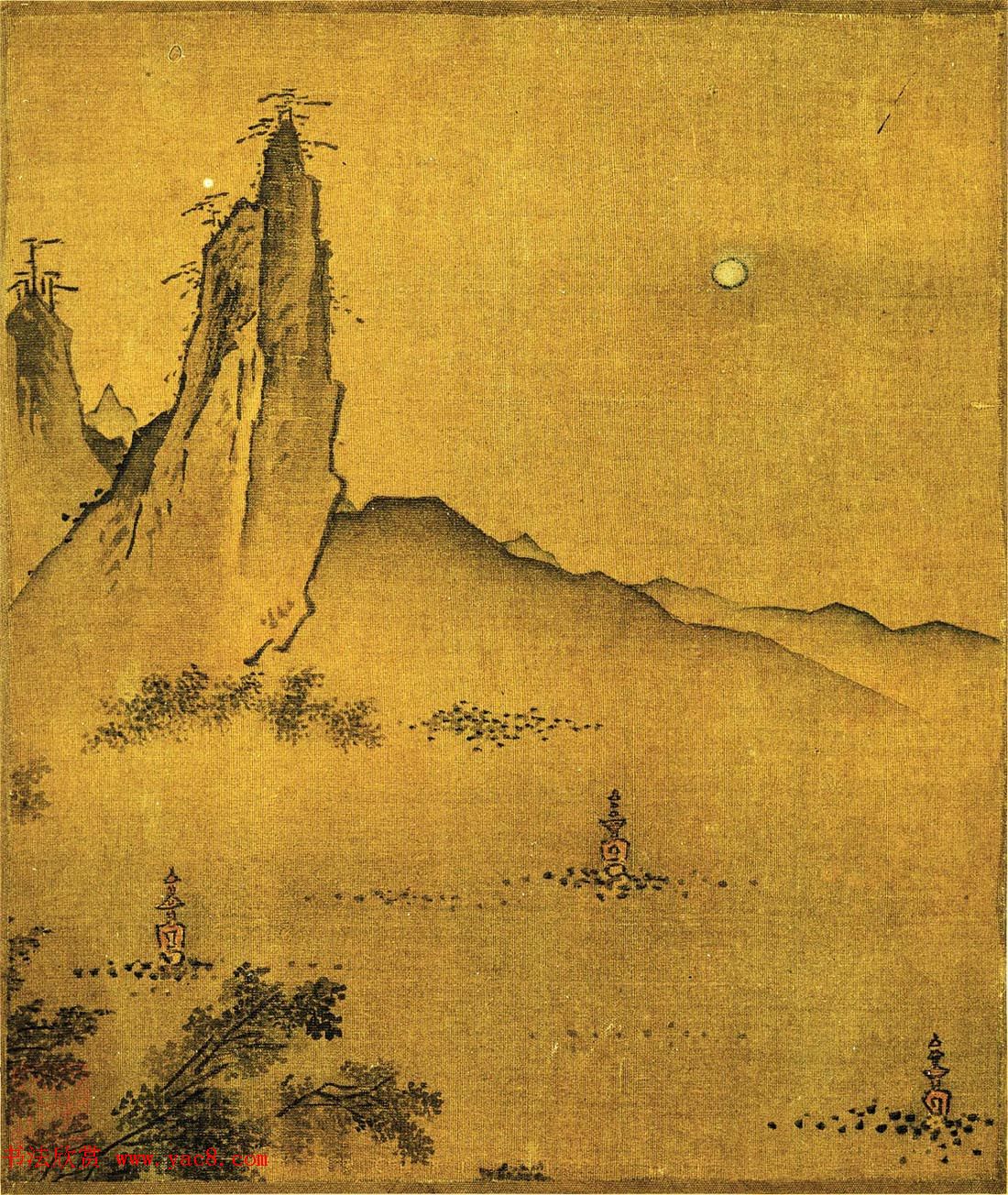 乾隆御笔书法《叶肖严西湖十景》