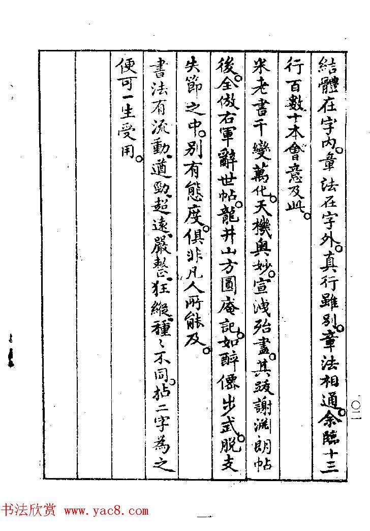 清代著名书法家蒋和《习字秘诀》 清代著名书法家蒋和《习字秘诀》