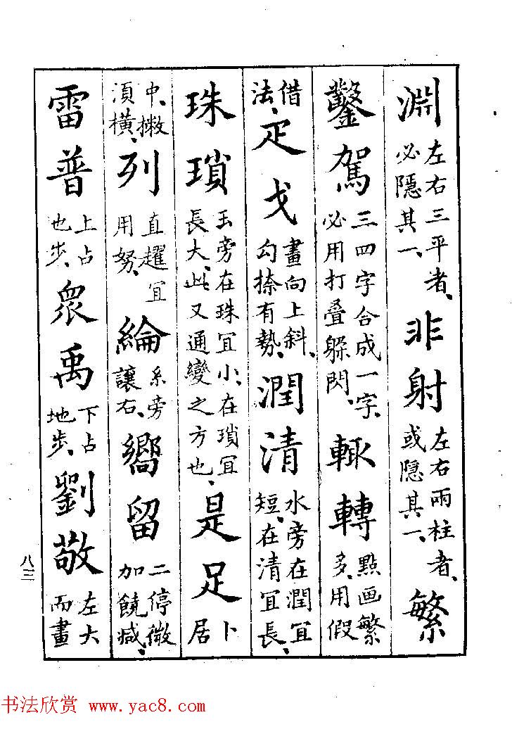 清代著名书法家蒋和《习字秘诀》 清代著名书法家蒋和《习字秘诀》