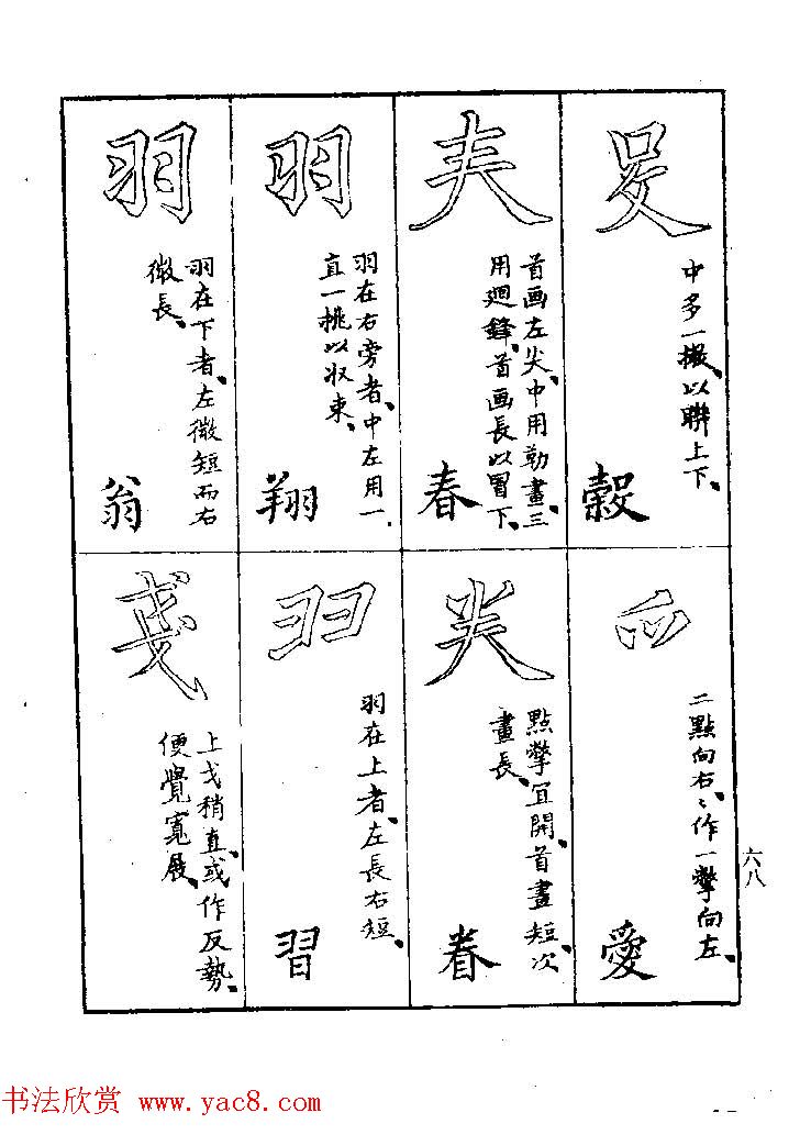 清代著名书法家蒋和《习字秘诀》 清代著名书法家蒋和《习字秘诀》