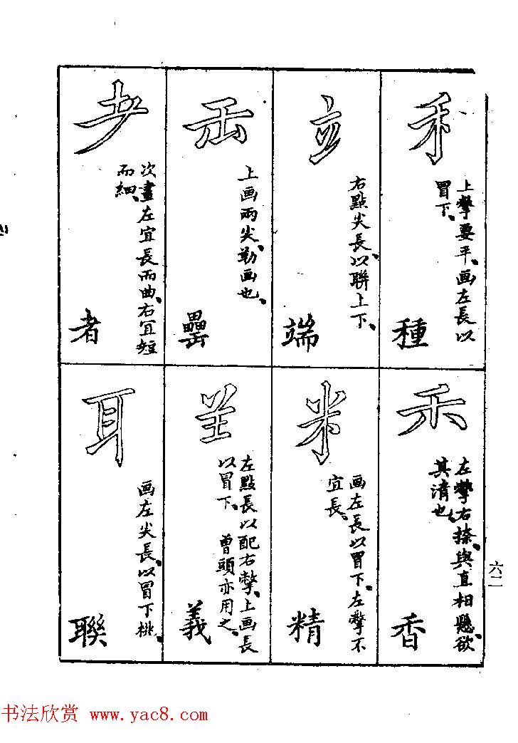 清代著名书法家蒋和《习字秘诀》