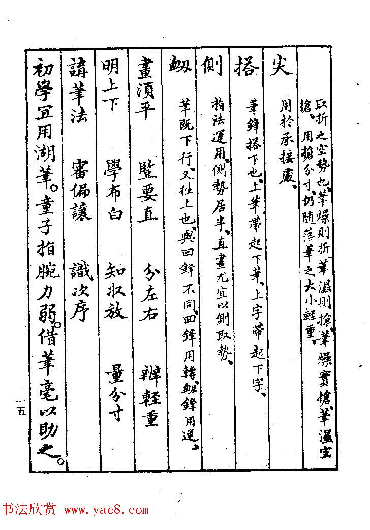 清代著名书法家蒋和《习字秘诀》 清代著名书法家蒋和《习字秘诀》