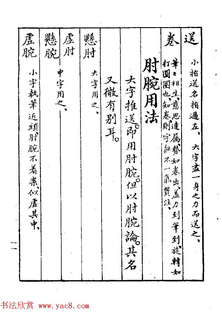 清代著名书法家蒋和《习字秘诀》 清代著名书法家蒋和《习字秘诀》