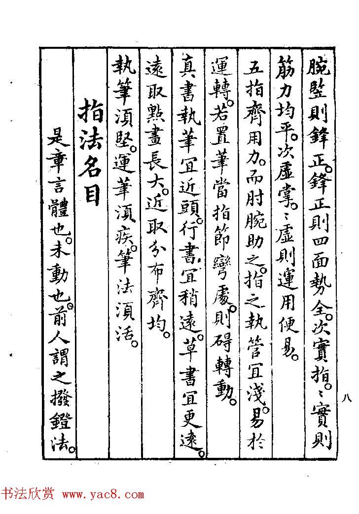 清代著名书法家蒋和《习字秘诀》 清代著名书法家蒋和《习字秘诀》