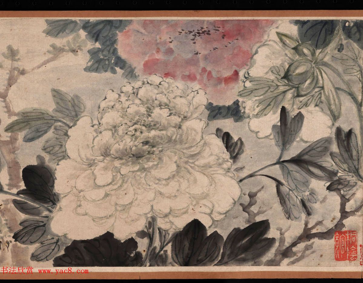 高凤翰书画精品《富贵清高图》