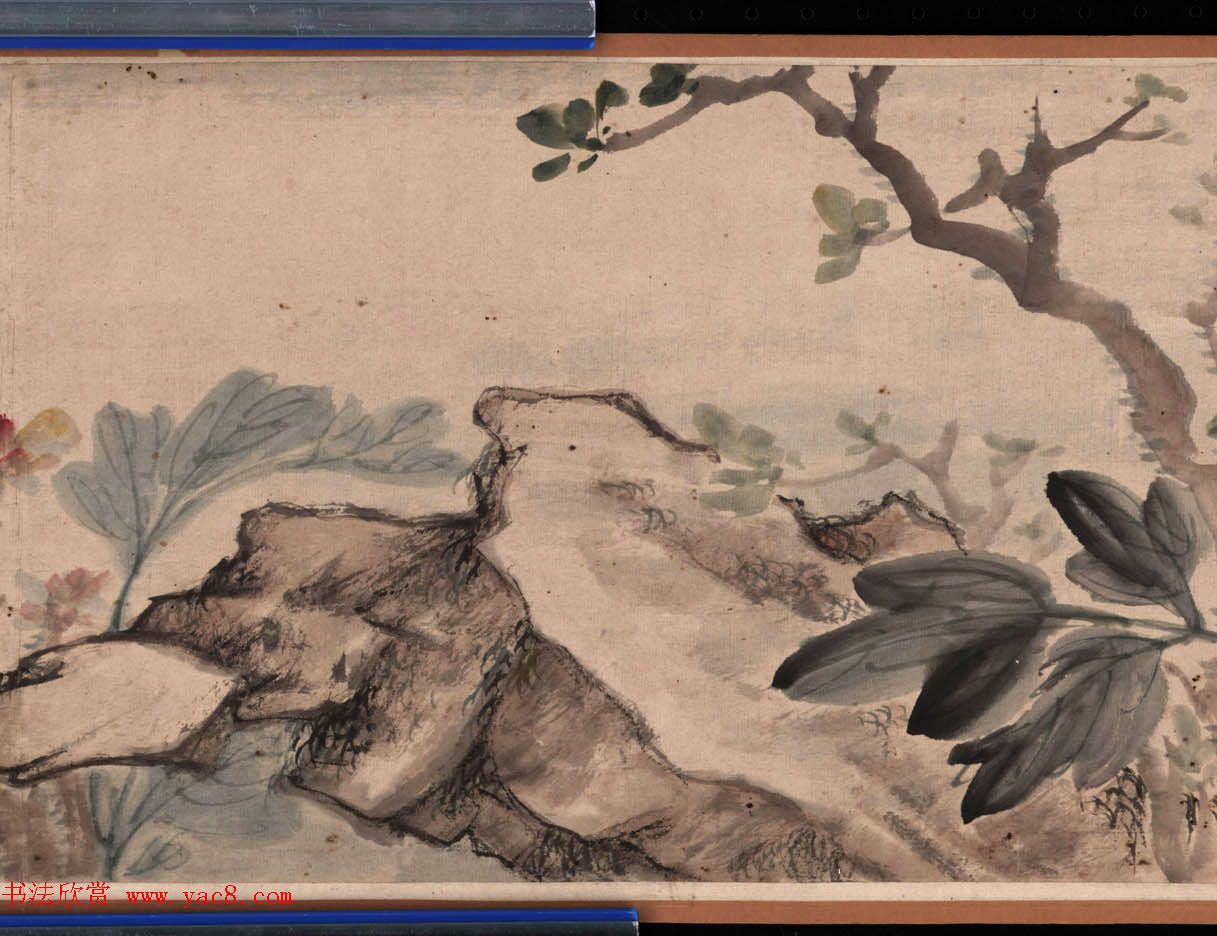 高凤翰书画精品《富贵清高图》