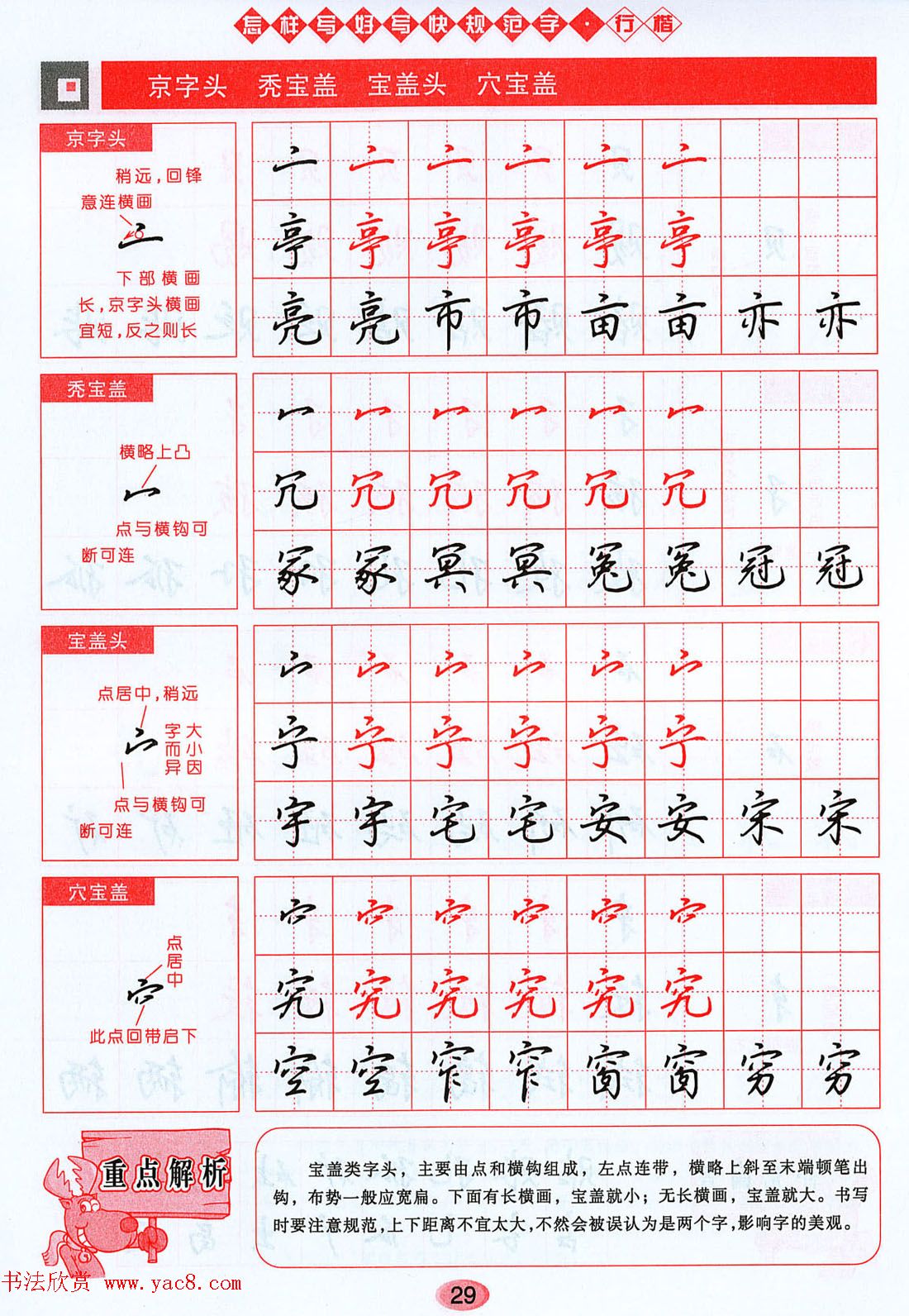 吴玉生行楷书法字帖《怎样写好写快规范字》