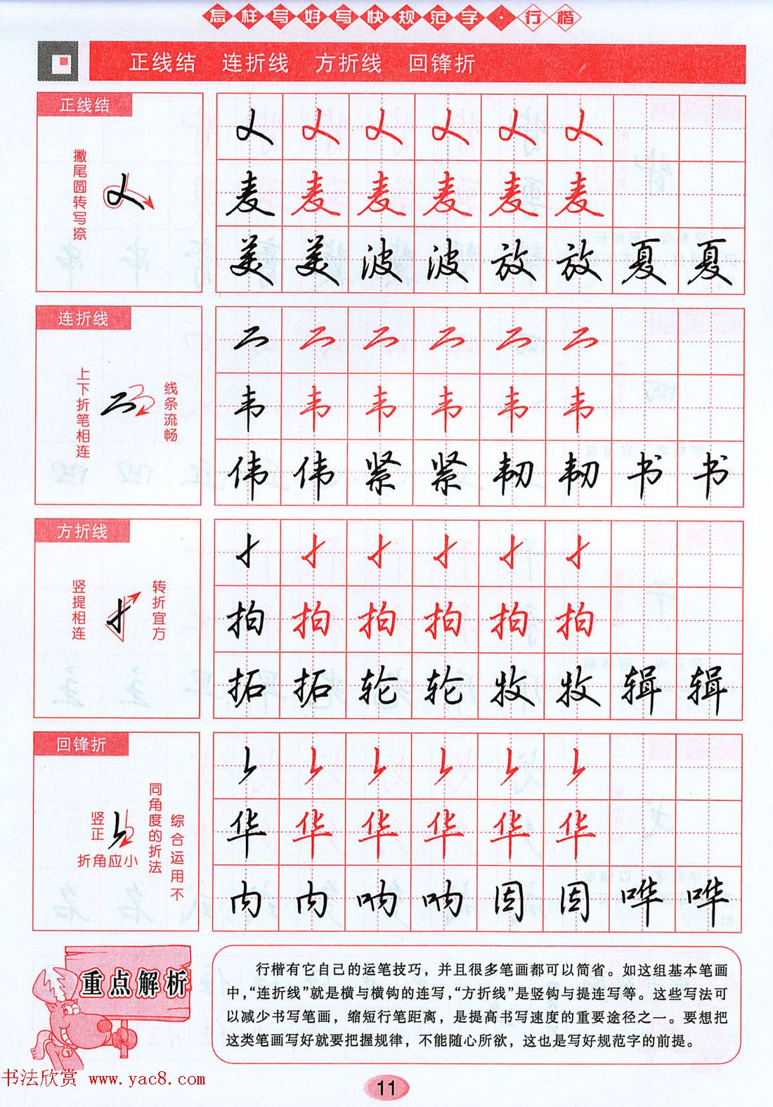 吴玉生行楷书法字帖《怎样写好写快规范字》