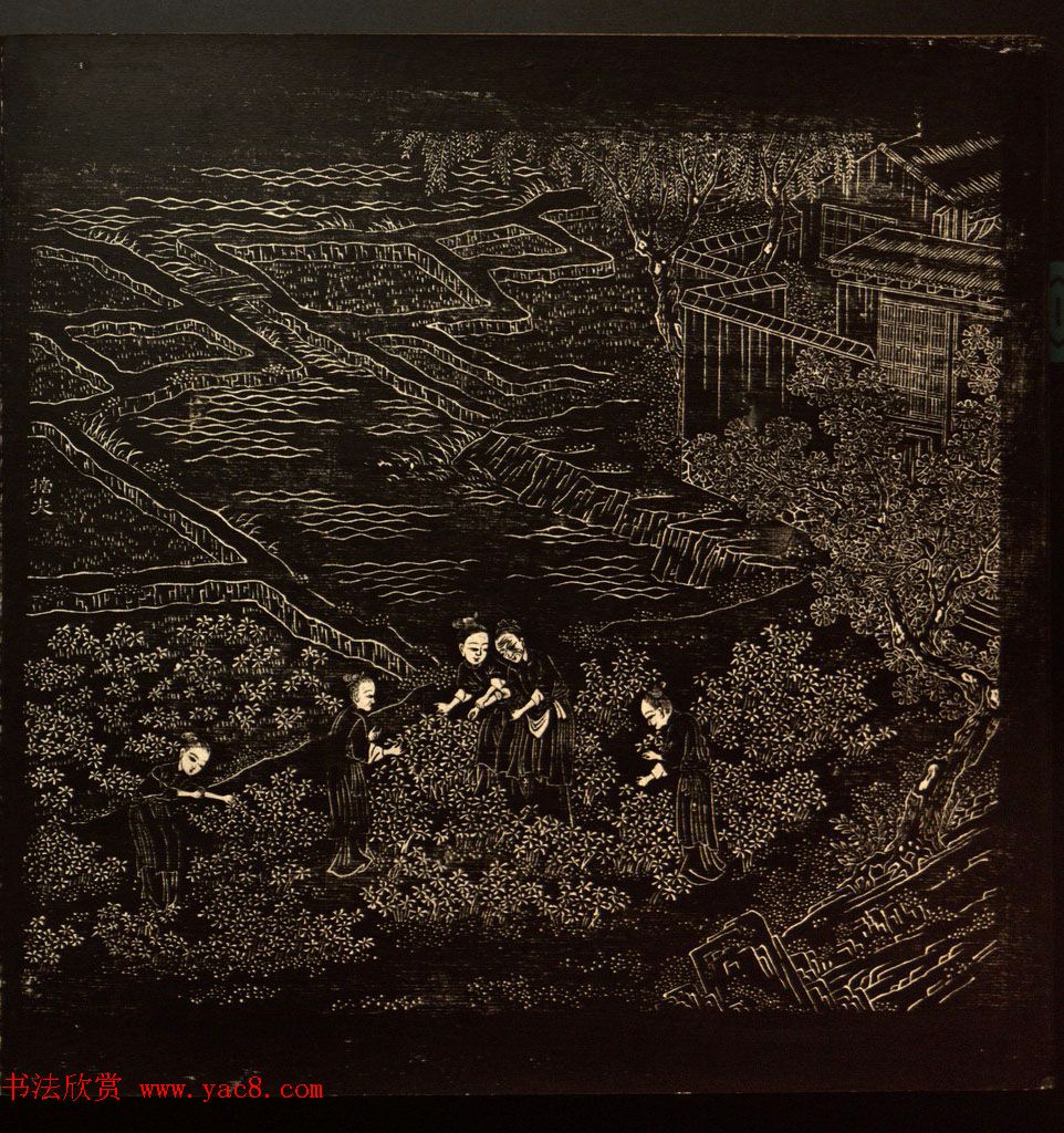 乾隆书法题诗《御题棉花图》拓本