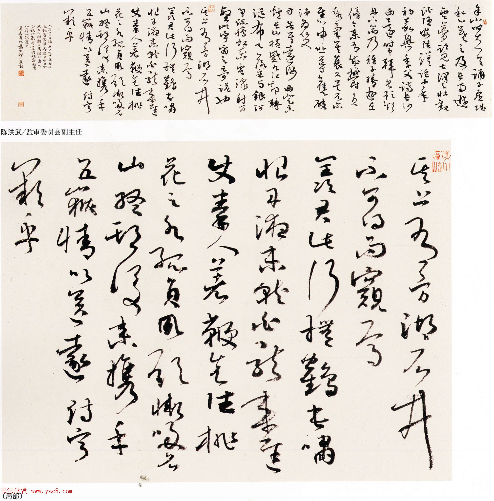 第六届中国书坛新人作品展览评委监审作品