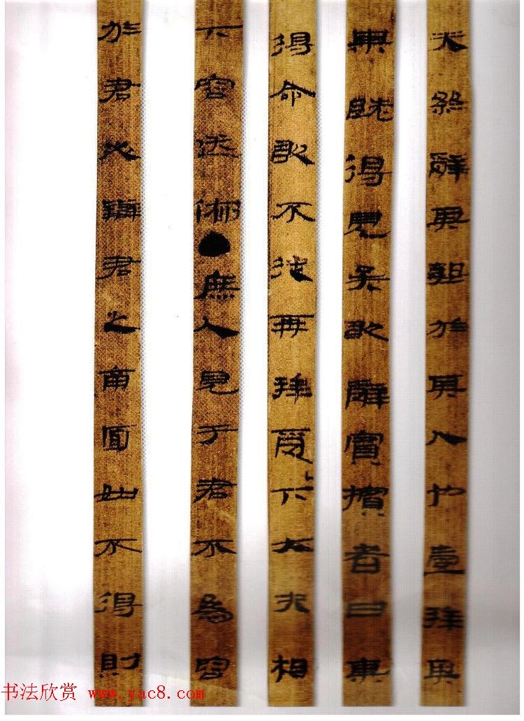 简牍书法《甘肃武威汉简》