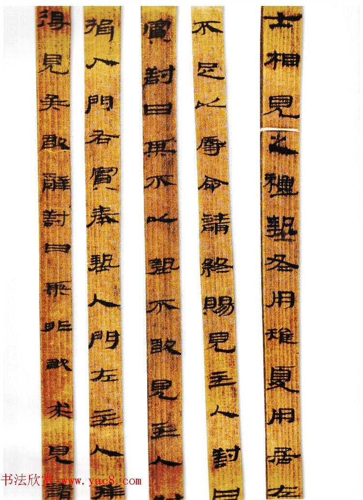 简牍书法《甘肃武威汉简》