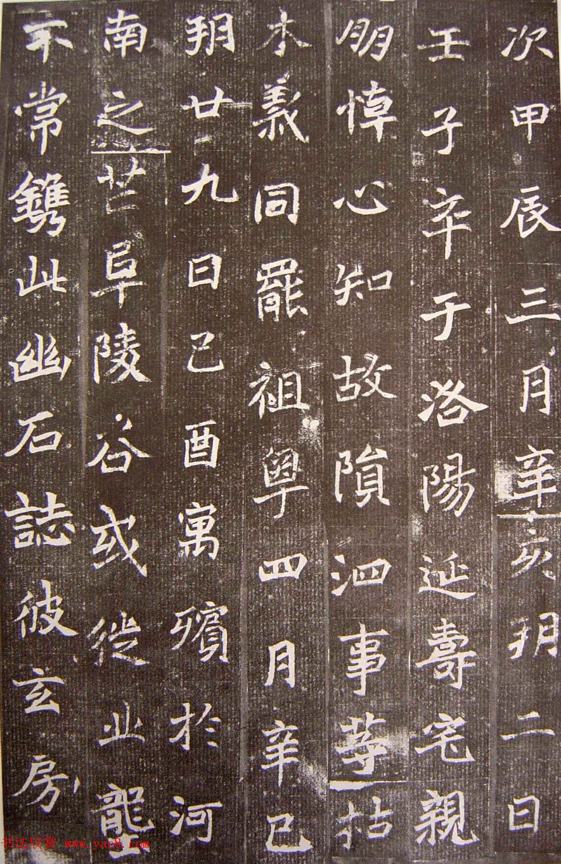 后魏书法石刻《上谷居庸侯掌墓志》