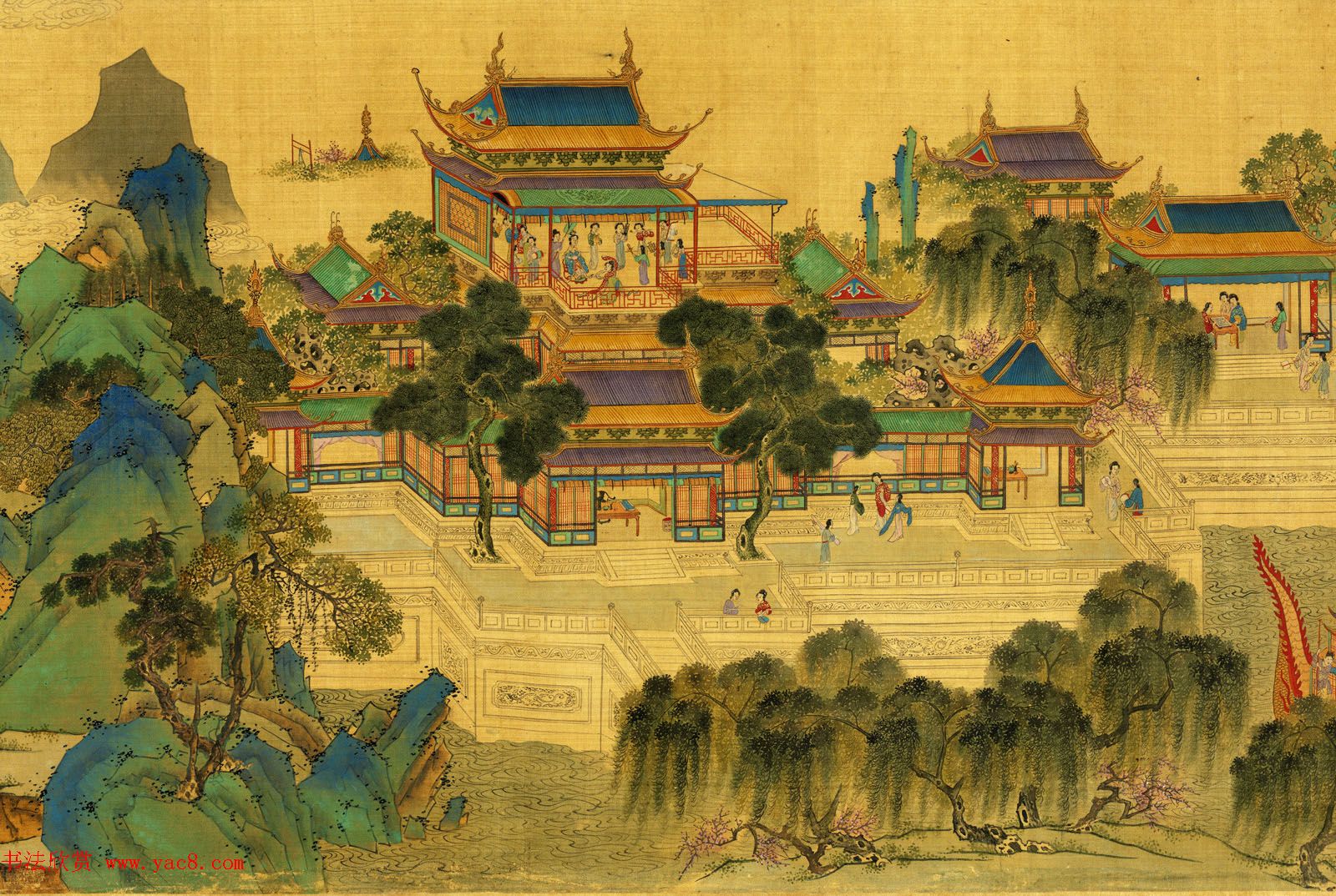 明代仇英绘画欣赏《清明上河图》