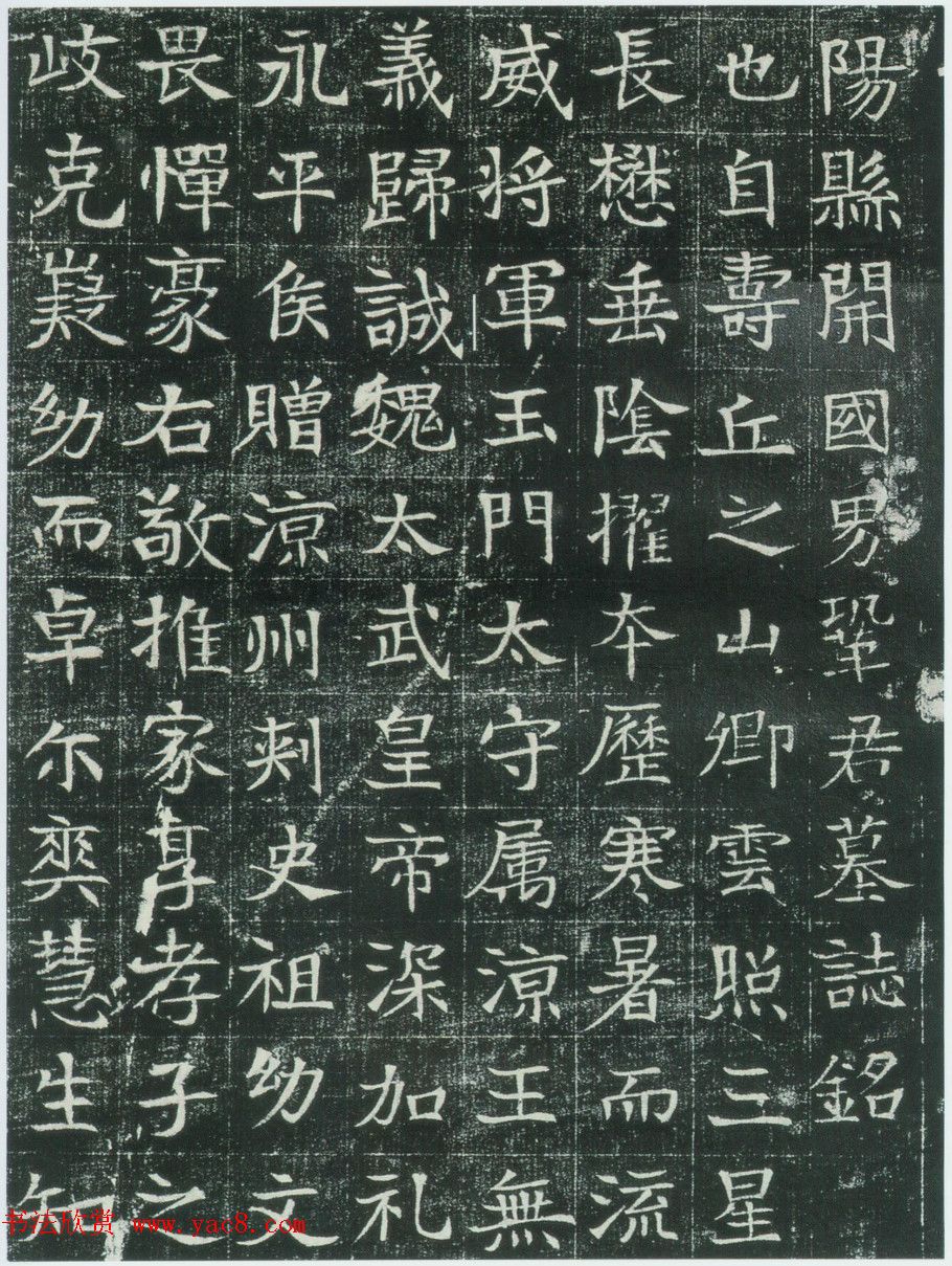 隋代《巩宾暨妻陈氏墓志》全图 隋代《巩宾暨妻陈氏墓志》全图