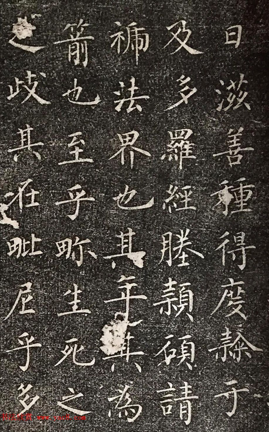柳公权楷书拓本《唐福林寺戒塔铭》