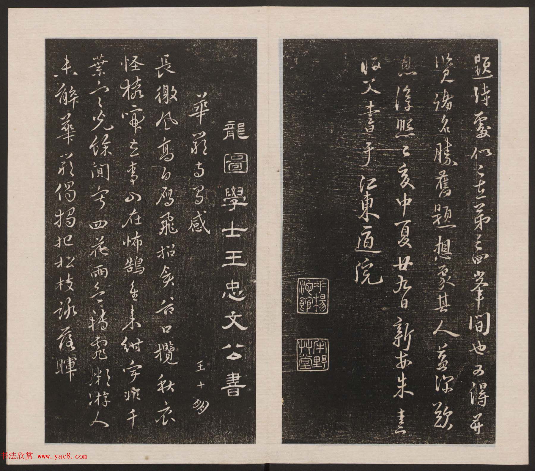 刘园集帖第六卷《宋贤四十五种》己本