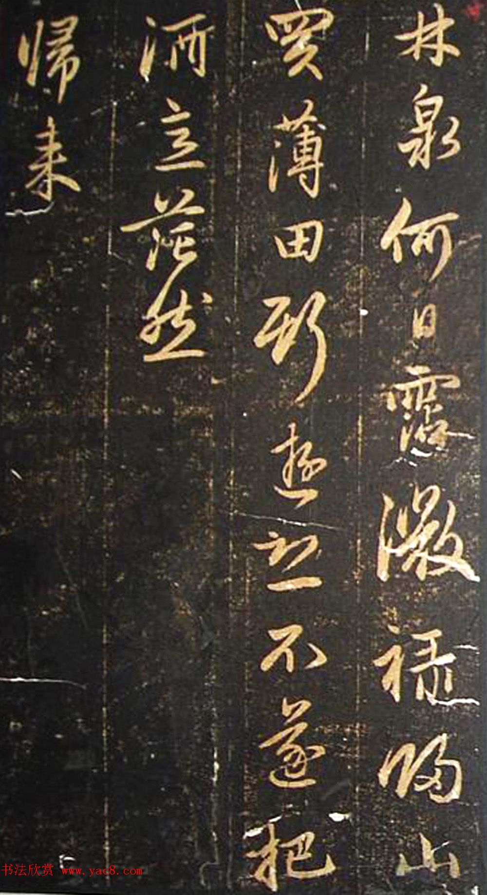 赵孟頫书杜甫诗帖《赵文敏公书白雪斋诗》