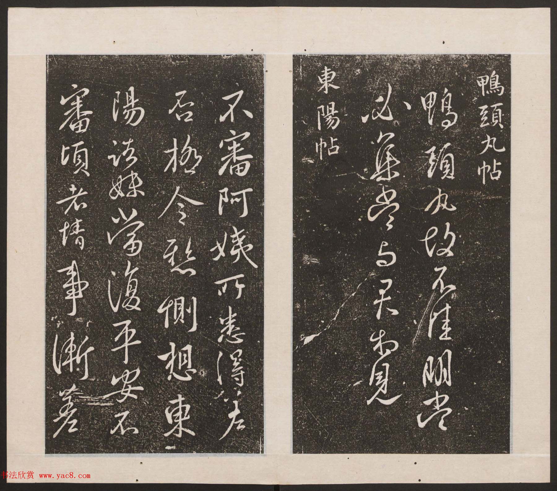 刘园集帖第九卷《二王帖中卷+下卷》