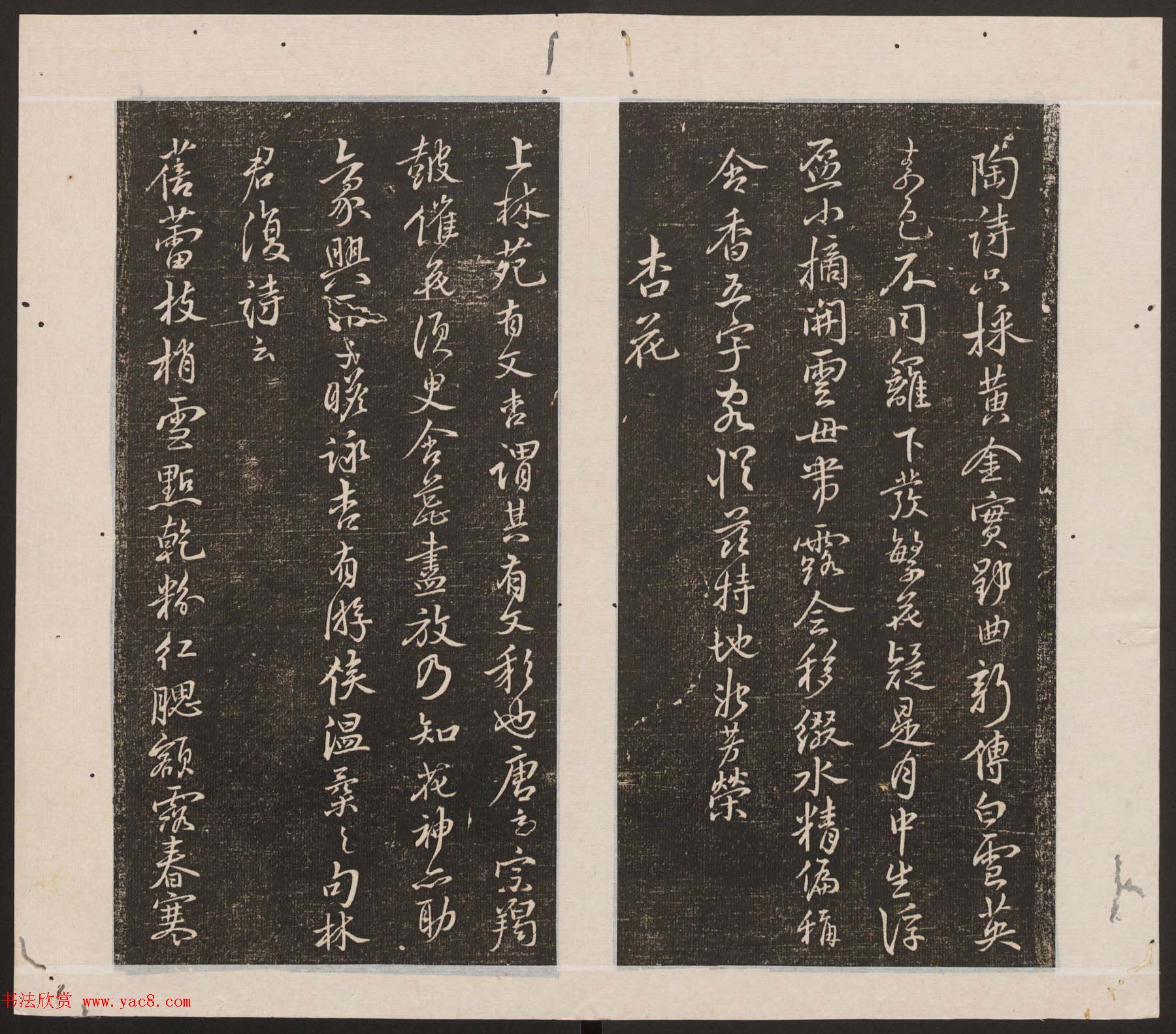 刘园集帖第16卷《东坡米芾帖》