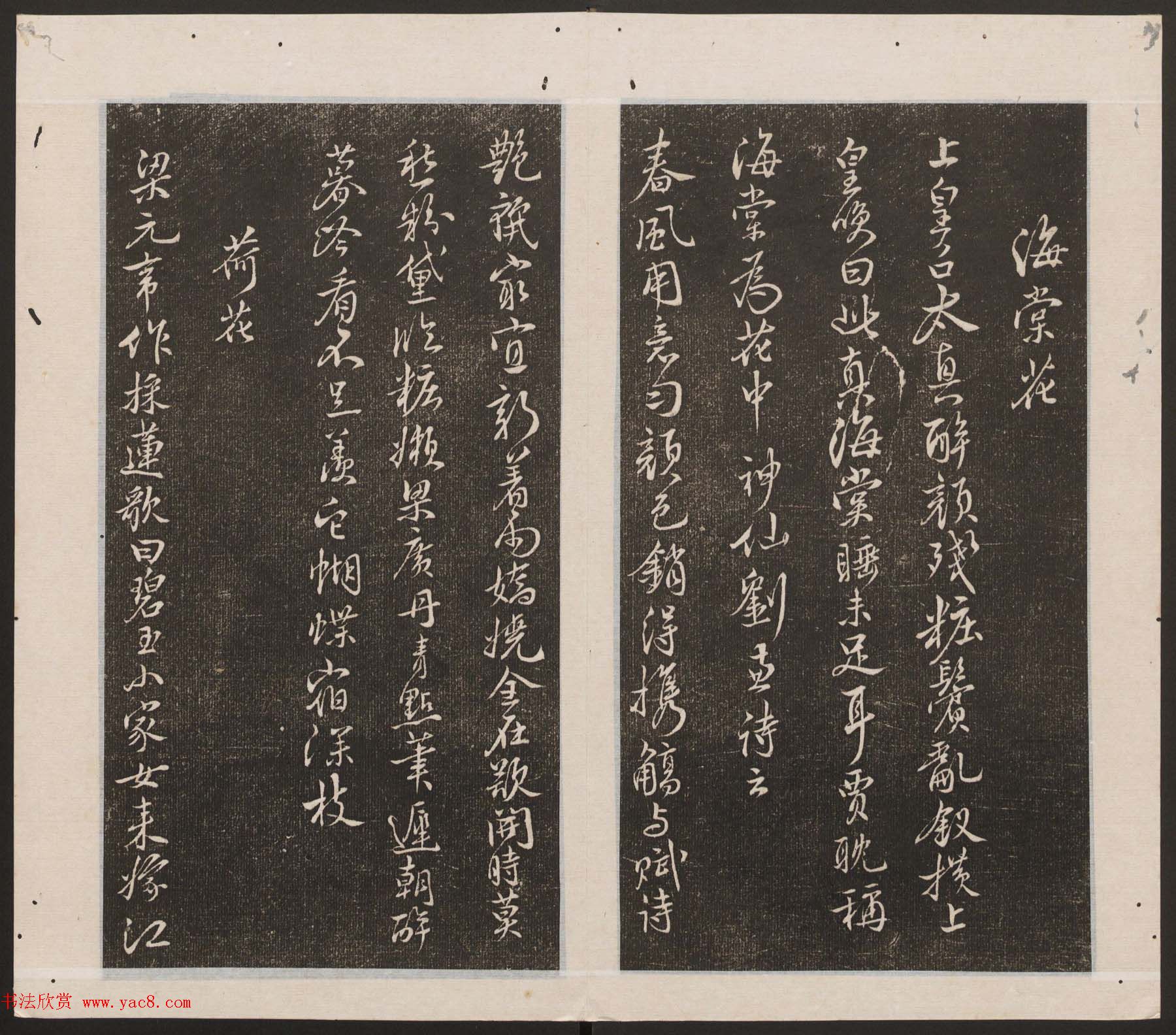 刘园集帖第16卷《东坡米芾帖》