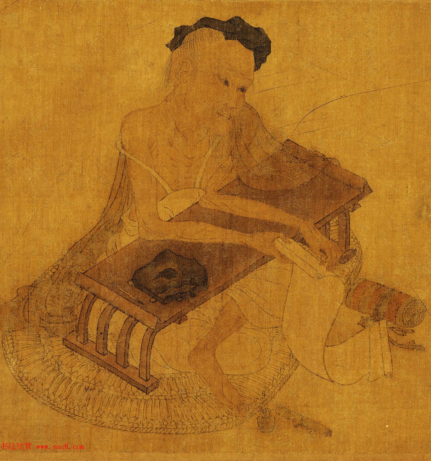 唐代著名诗人王维绘画作品欣赏